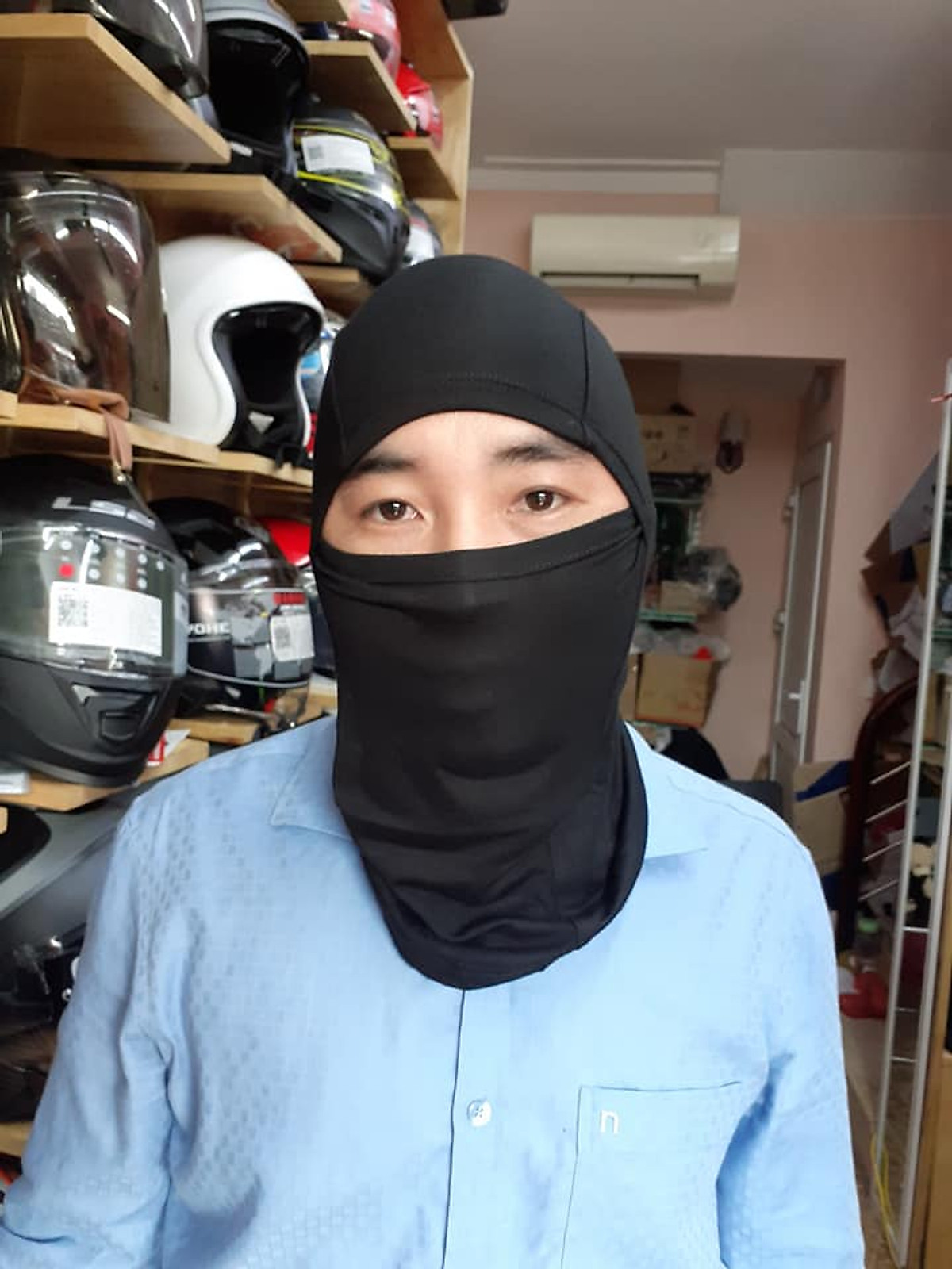 [HCM]Mũ Ninja Trùm Đầu Chất Liệu Cotton