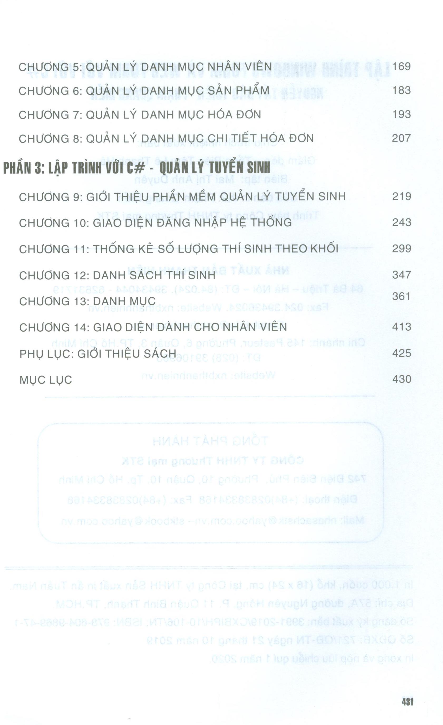 Lập Trình Windows Form Và Web Form Với C#