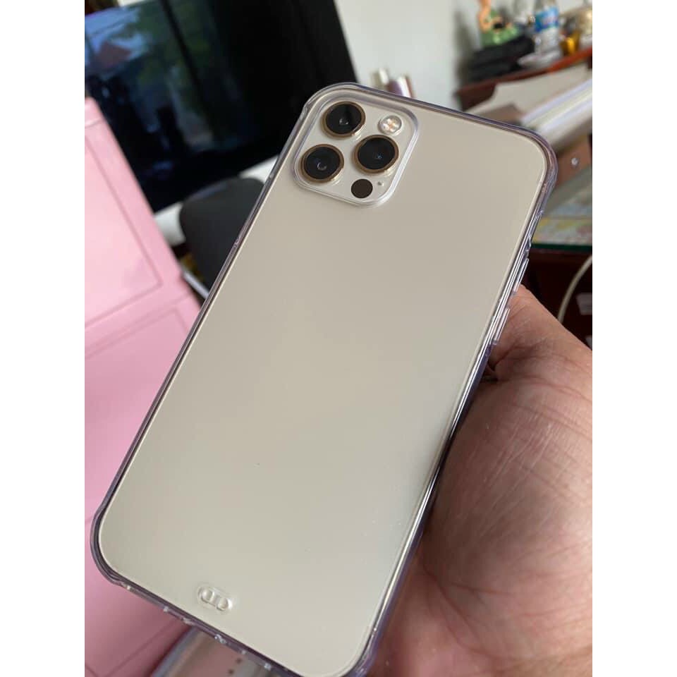 Ốp Lưng iPhone Chống Sốc Lưng Nhám Viền Trong
