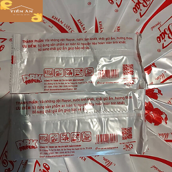 5 Bịch Khăn lạnh cao cấp Bảo Bảo 100 miếng ( loại mỏng ), 50 miếng ( loại dầy )