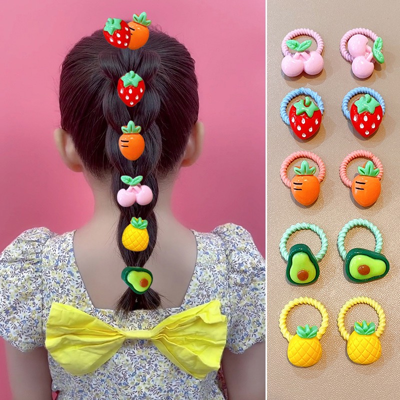 Set 10 cột tóc mẫu mới siêu yêu cho bé