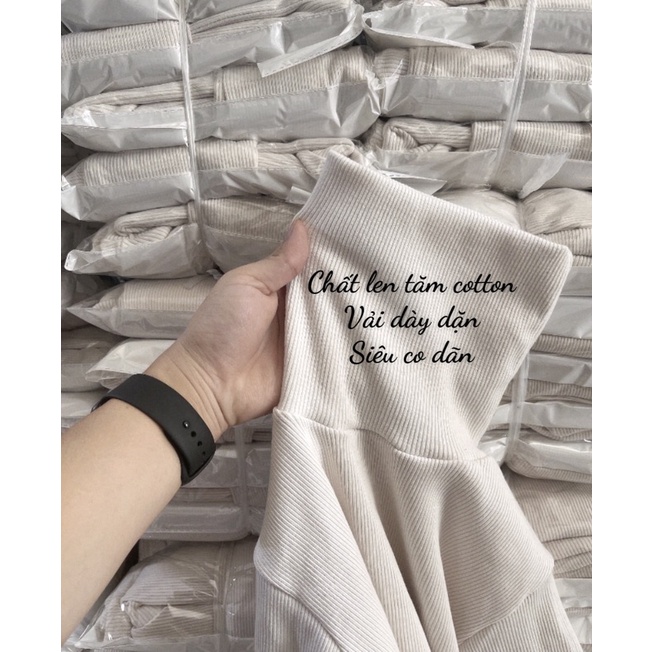 VÁY LEN BODY CỔ LỌ