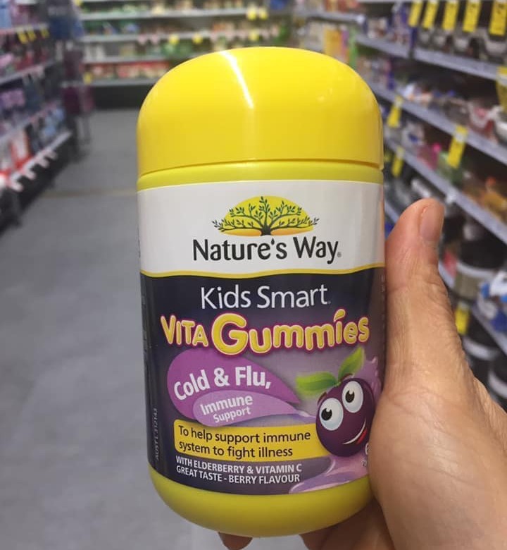 Nature's Way Kids Smart Vita Gummies Cold & Flu Immunity, 60 pastilles