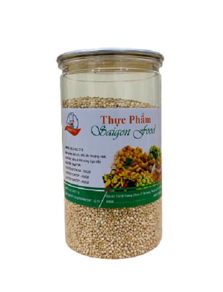 [HCM]500G Hạt diêm mạch hữu cơ (Quinoa) nhập khẩu MỸ lon pet- SAIGONFOOD
