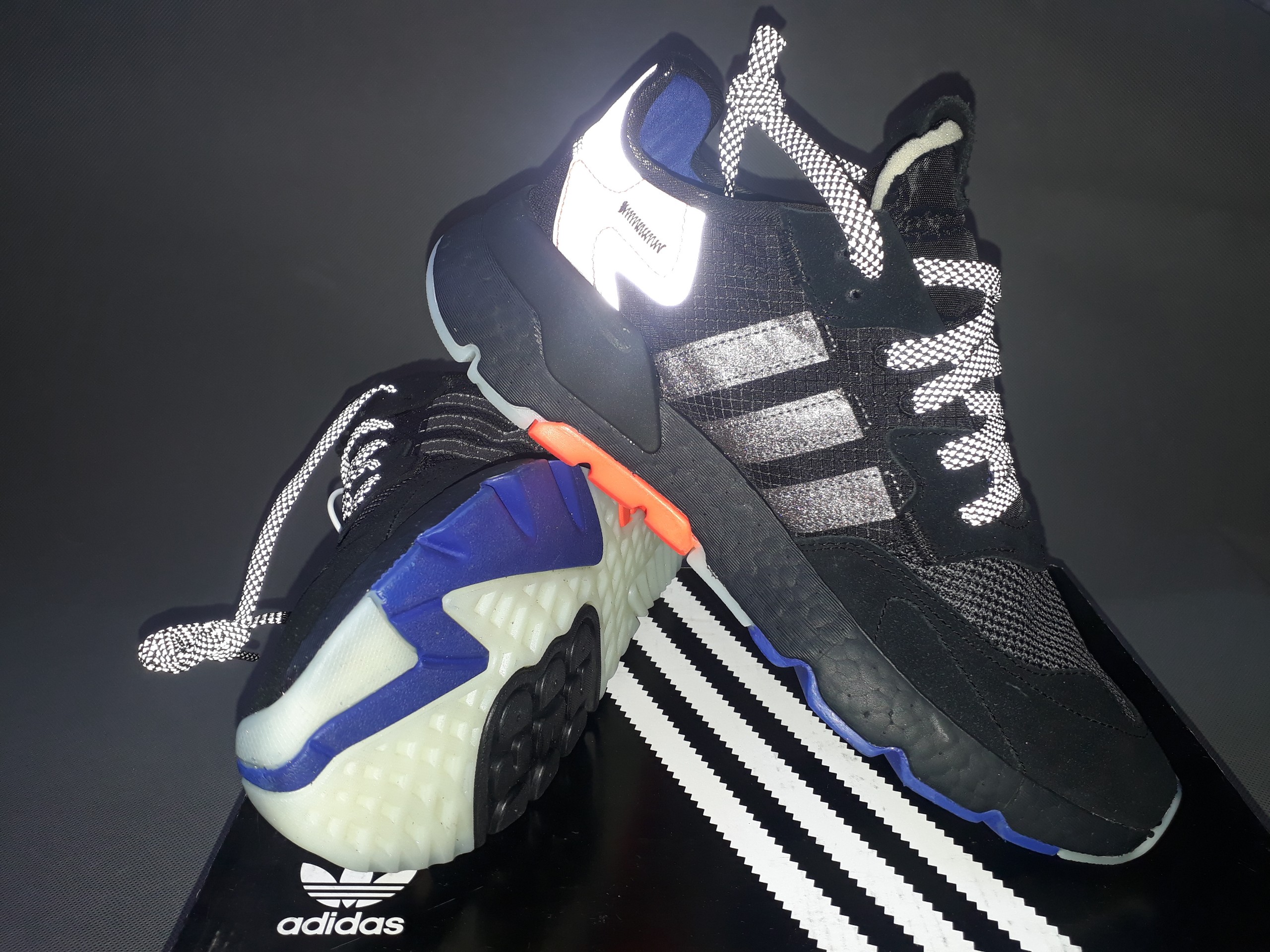 Giày sneaker nam Nite Jogger 2019 Black/Orange size 39