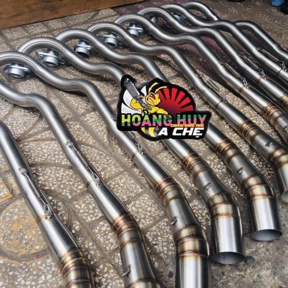 Cổ Pô 2 khúc Các Loại Xe máy