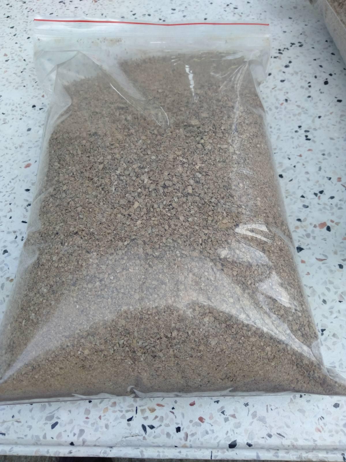 2kg - Bánh dầu đậu phộng (phân bánh dầu trồng rau sạch, rau hữu cơ)