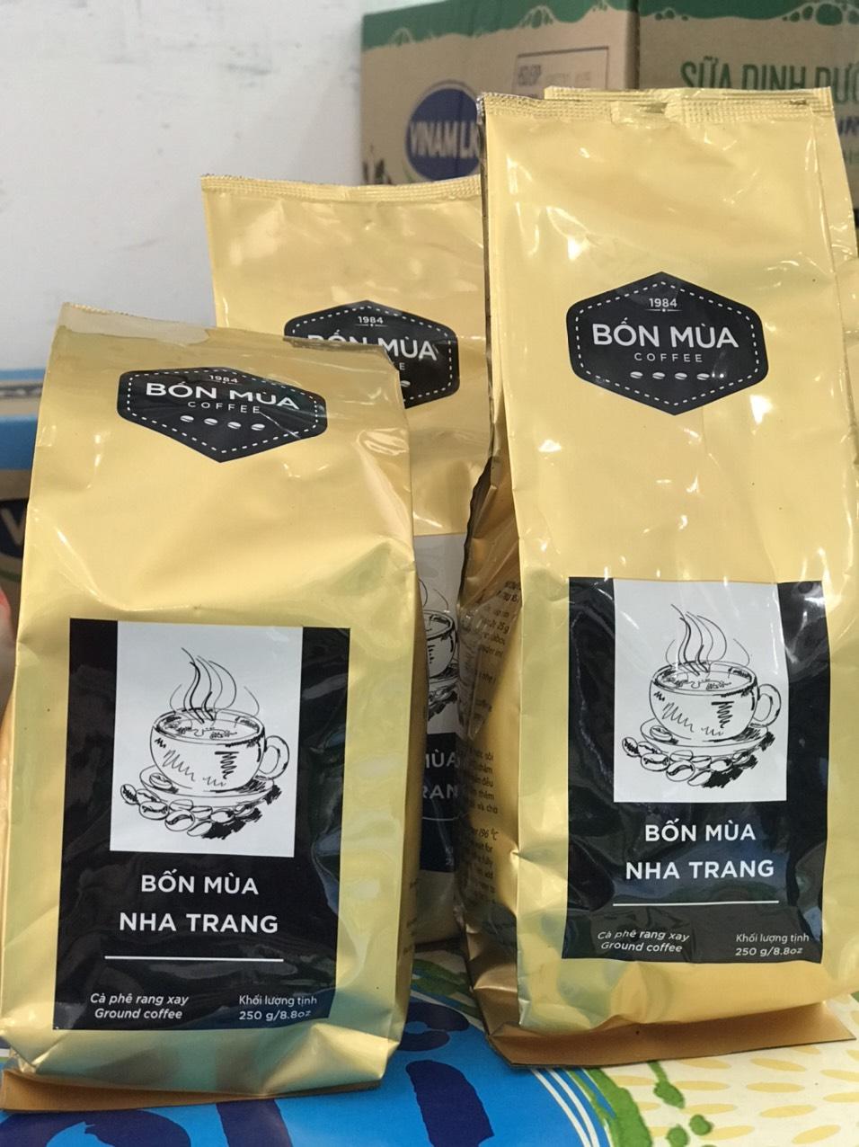 CÀ PHÊ HẠT RANG XAY NGUYÊN CHẤT BỐN MÙA