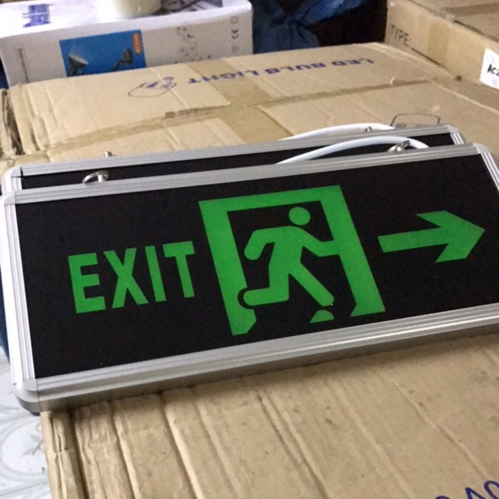 [Chính Hãng] Đèn EXIT lối thoát, LED 1 mặt, 2 mặt