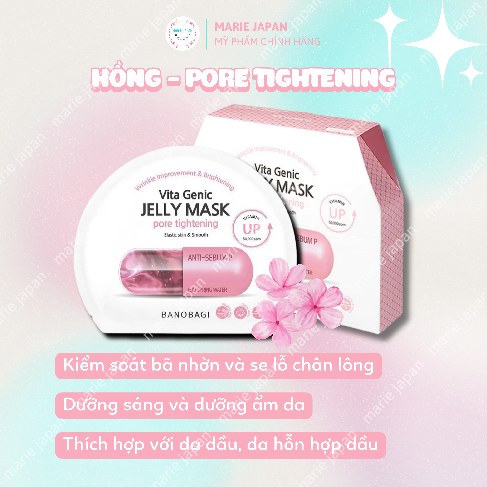 Mặt Nạ Banobagi Vita Genic JELLY MASK Hàn Quốc