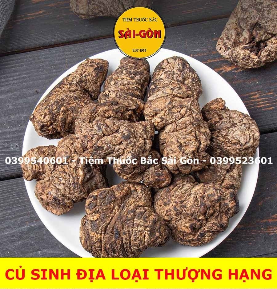 Củ Sinh Địa - Sanh Địa Loại Thượng Hạng 100g (Củ To, Thơm, Hàng Xuất Khẩu)