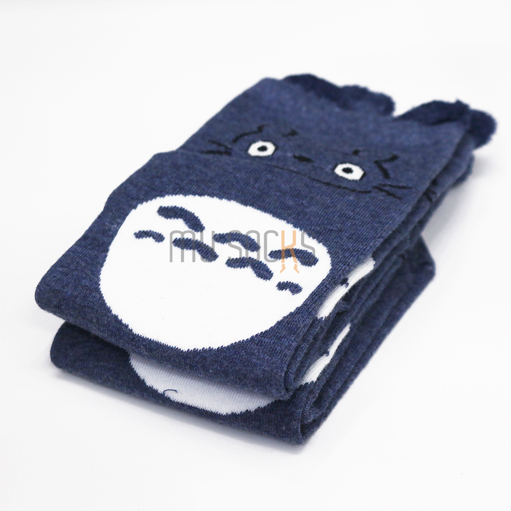 Vớ nữ cotton hình tororo cao cổ