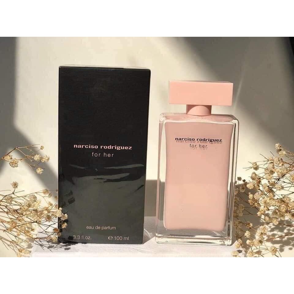 Nước hoa Nữ - Narciso for Her EDP ( Nar hồng nhạt cao) - 10ml - 5ml (Auth)