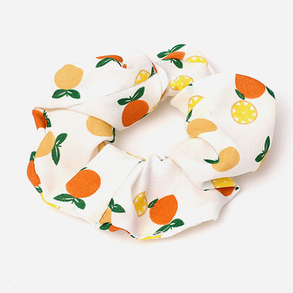 Cột tóc vải Scrunchies Trái cây Hot CT75