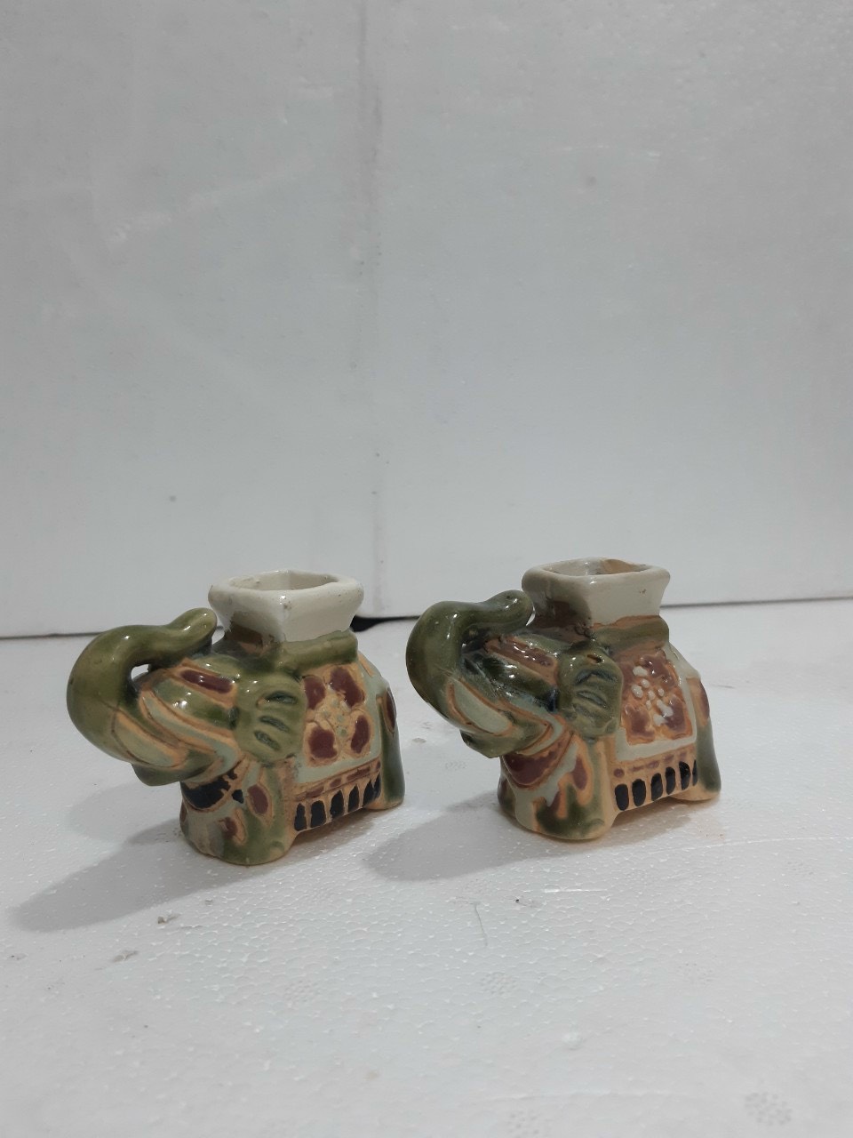 323. Hủ đựng tăm voi 1 cặp
