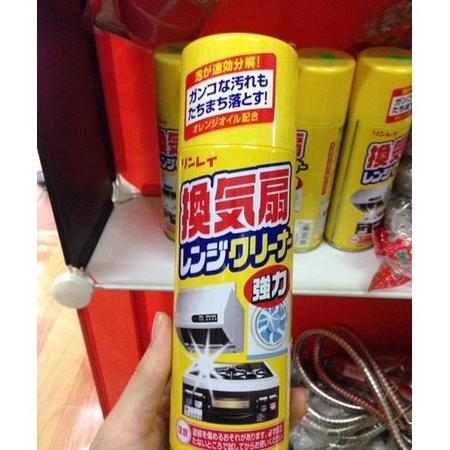 xịt khử mảng bám dầu mỡ Nhật Bản chải