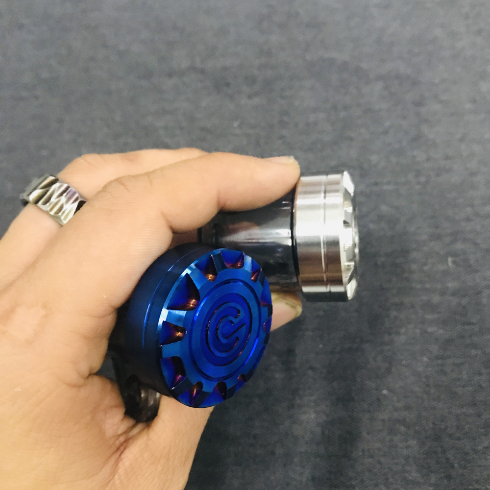 (BÌNH DẦU TRƯỚC HOẶC SAU) COMBO BÌNH DẦU THẮNG DĨA XE MÁY VÀ PÁT BÌNH DẦU SỢI CHỈ GẮN XE MÁY