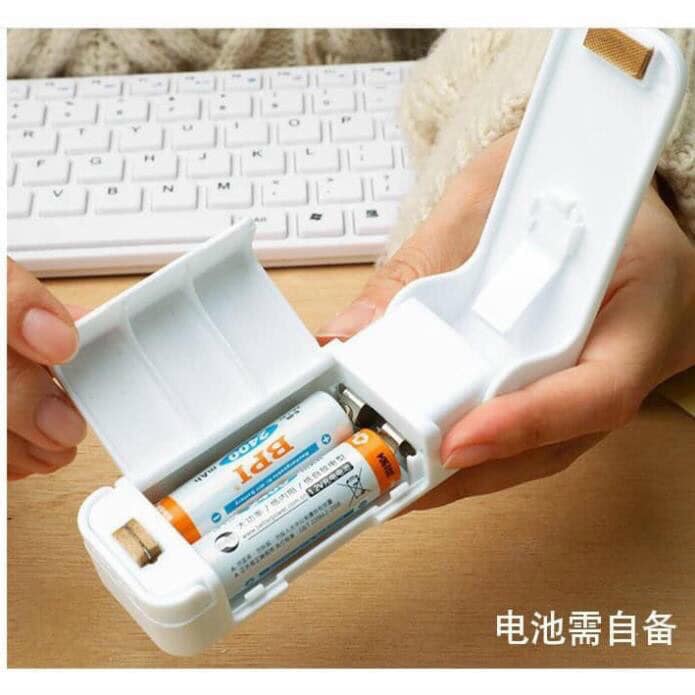 Máy Hàn Miệng Túi Mini Bảo Quản Thực Phẩm (dùng bằng pin)