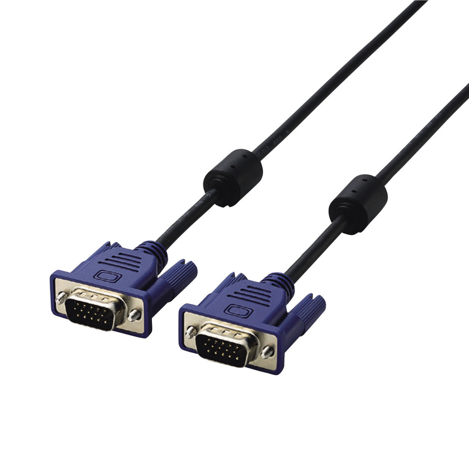 Cáp màn hình d-sub15 - dsub15 elecom cac-10bk cac-20bk cac-30bk cac-50bk - hàng nhập khẩu