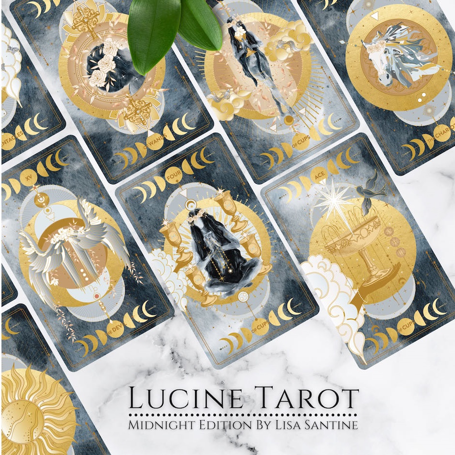 Lucine Tarot Midnight Edition