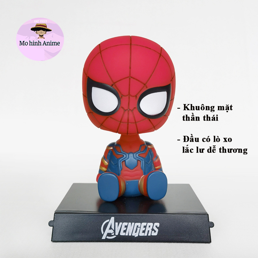 Mô hình Người Nhện Spiderman sẽ là sự bổ sung tuyệt vời cho bộ sưu tập siêu anh hùng của bạn. Với chất liệu đẹp và chế tác tinh xảo, mô hình sẽ đem lại cảm giác như bạn đang sở hữu một chú người nhện thực sự trong tay.