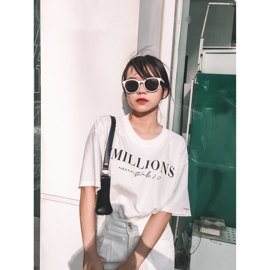 7MILLIONS Áo thun Basic 2.0 / Màu trắng