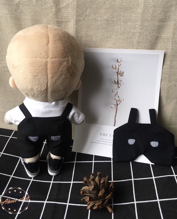 Set yếm đen cực ngầu outfit doll 20 kpop