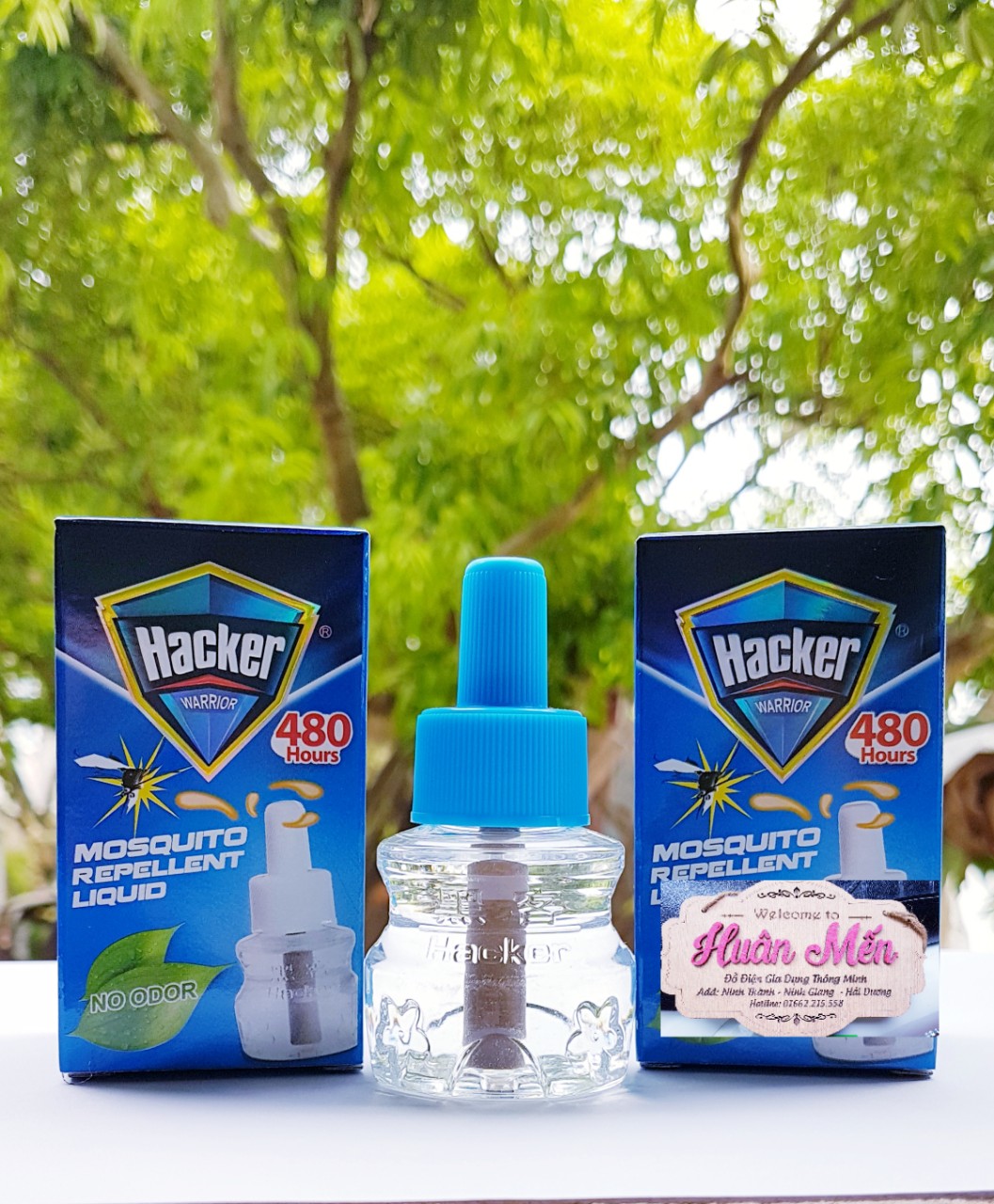 Combo 10 lọ tinh dầu đuổi muỗi hacker 480h ,sử dụng cho các máy và đèn đuổi muỗi