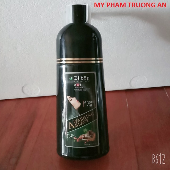 [mẫu mới, fullbox],[gội là đen].Dầu gội đen tóc bibop, phủ bạc hiệu quả, dùng cho mọi lứa tuổi.