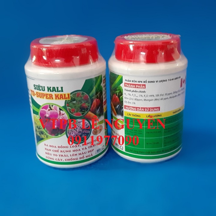 Siêu Kali Phần Lan và CANADA 100gr