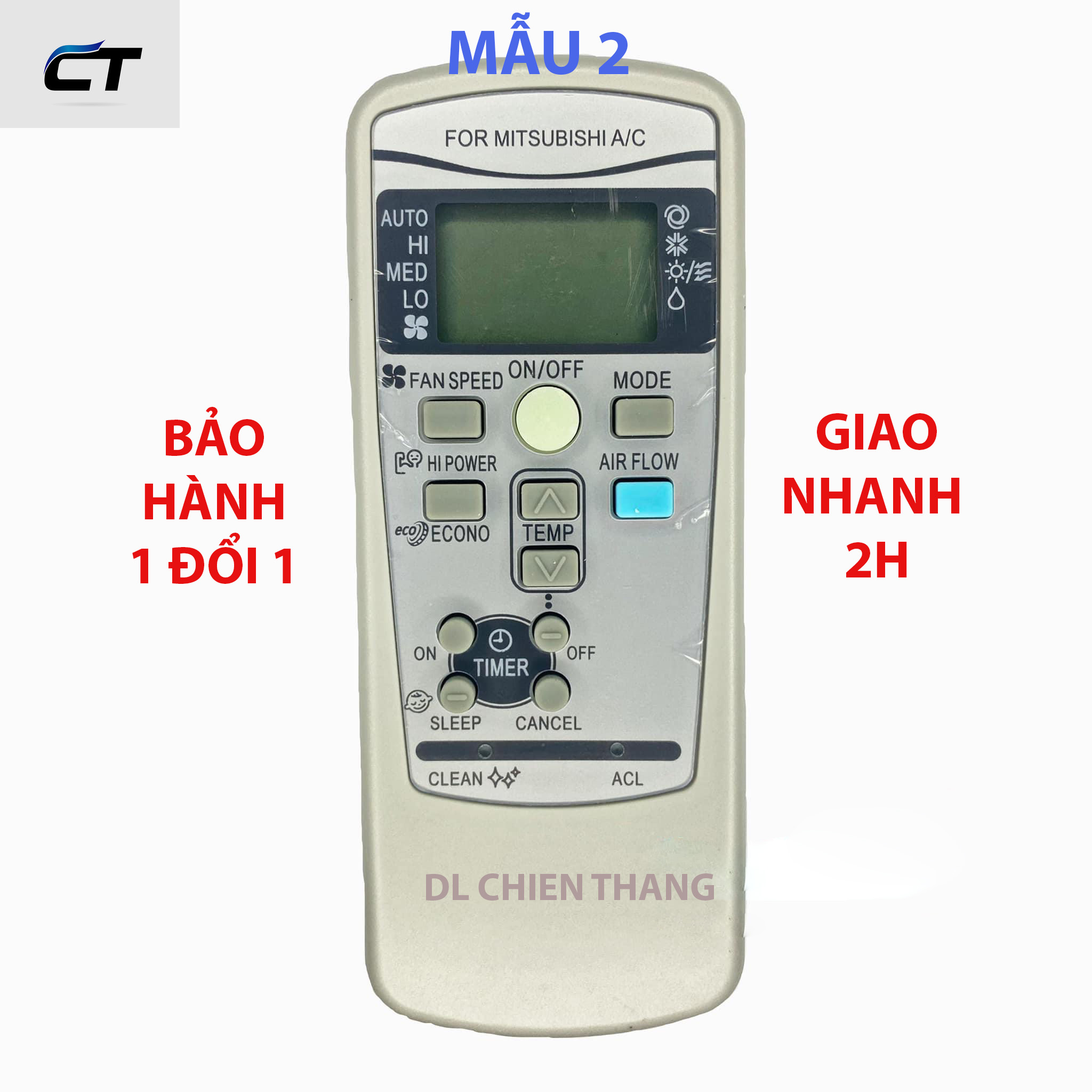 Remote điều khiển điều hòa máy lạnh MITSUBISHI