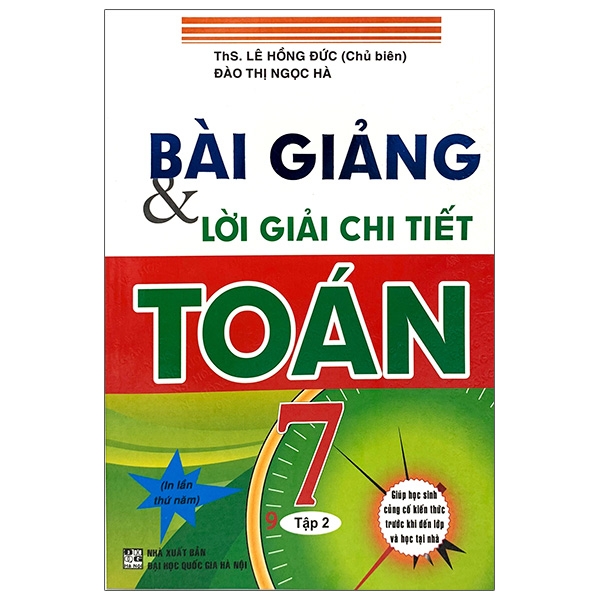 Fahasa - bài giảng và lời giải chi tiết toán 7 - tập 2