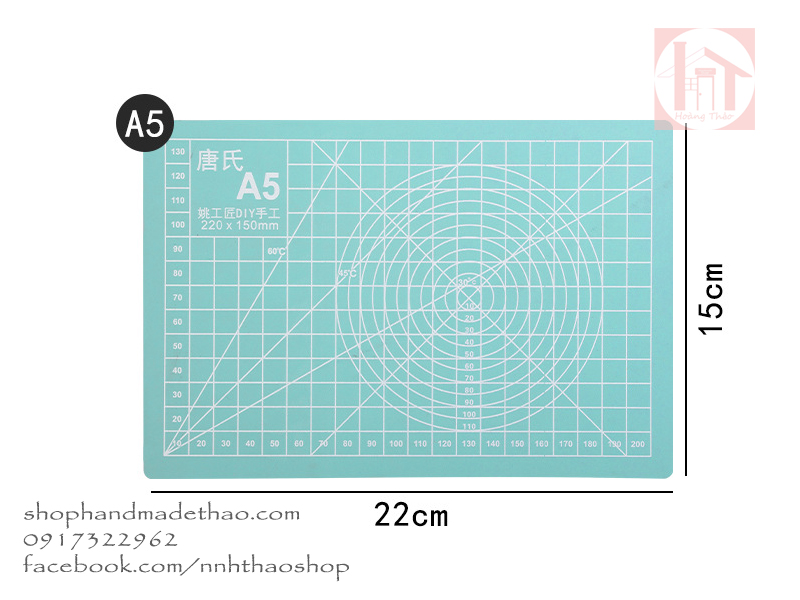 Tấm Lót Cắt / Cutting Mat Khổ A5