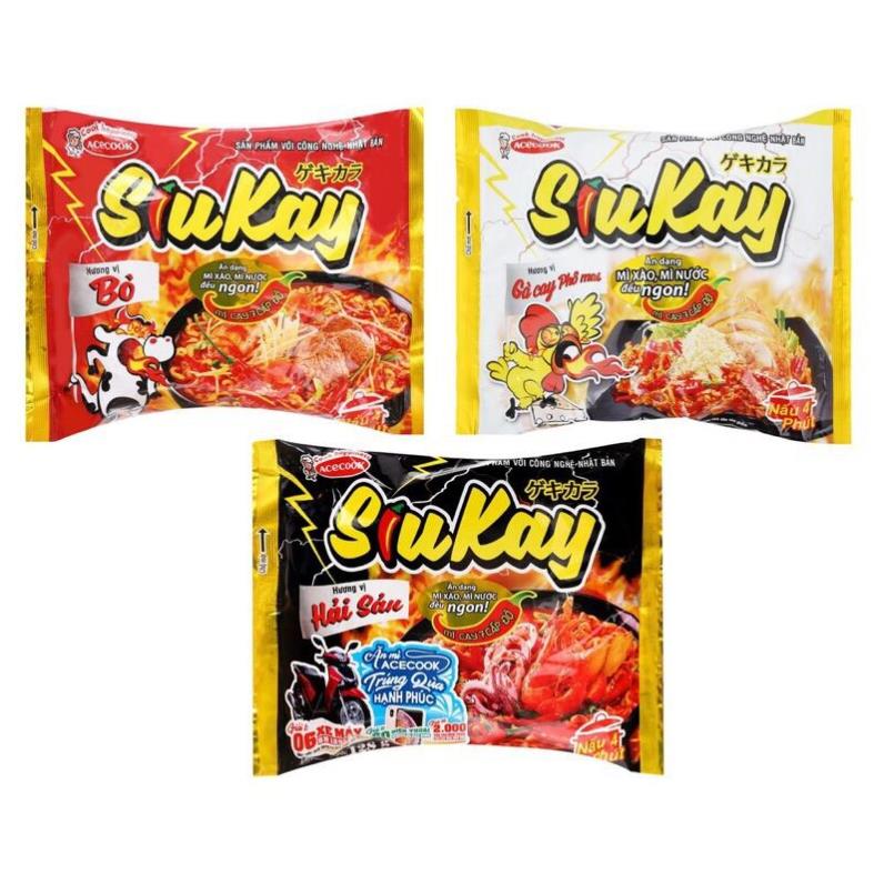 Mì SiuKay Các vị