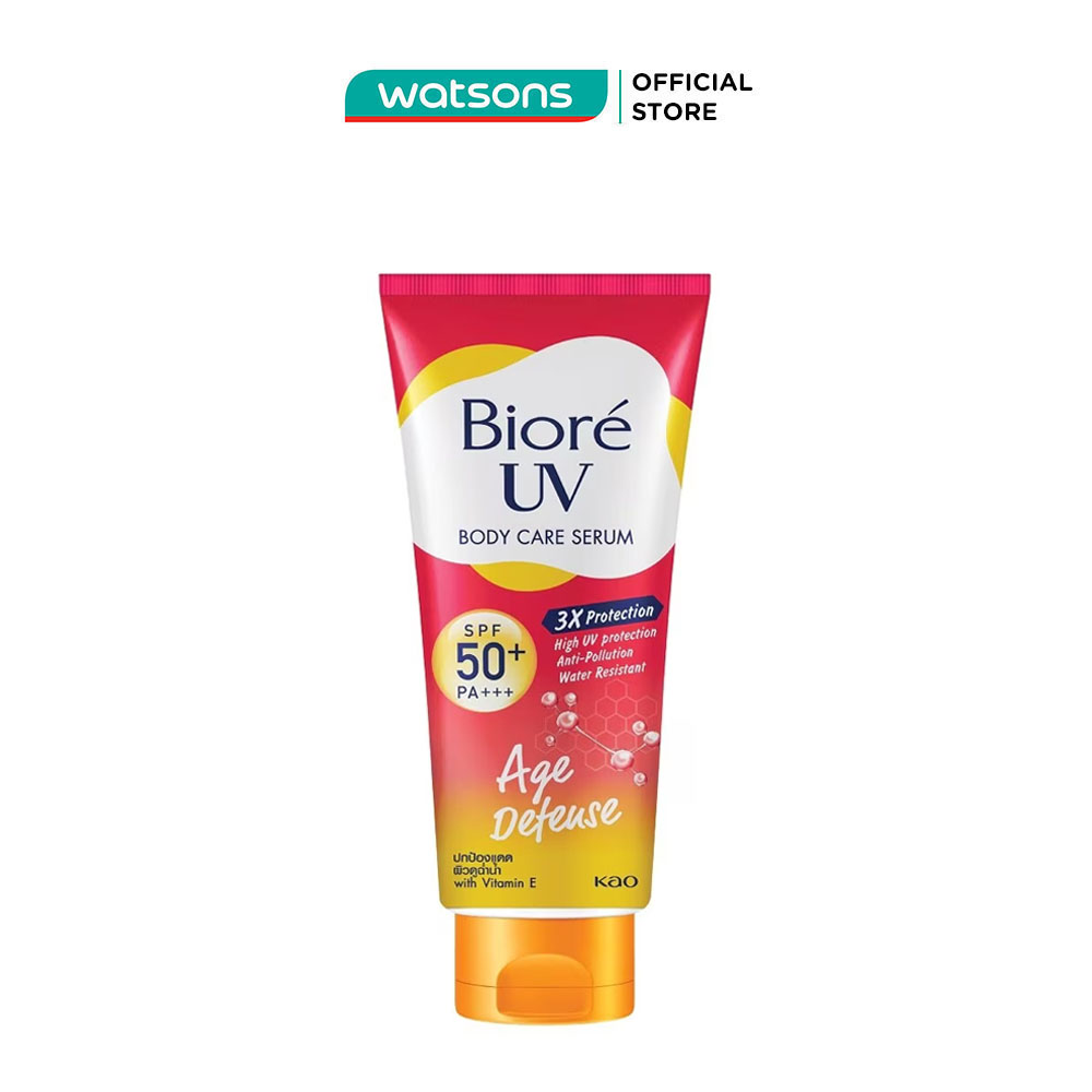 Serum Chống Nắng Dưỡng Thể Biore Kháng Bụi - Tươi Trẻ Rạng Ngời Age Defense 150ml