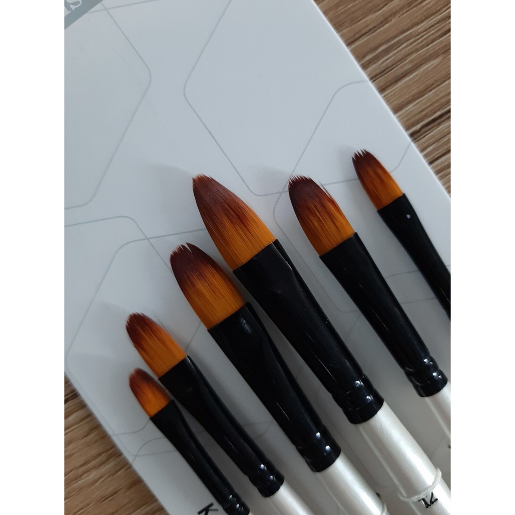 Bộ cọ 6 cây đầu oval Keep smiling 6129Z