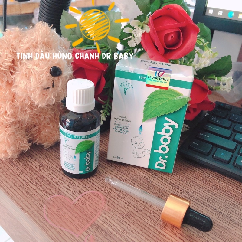 Tinh dầu húng chanh Dr.baby