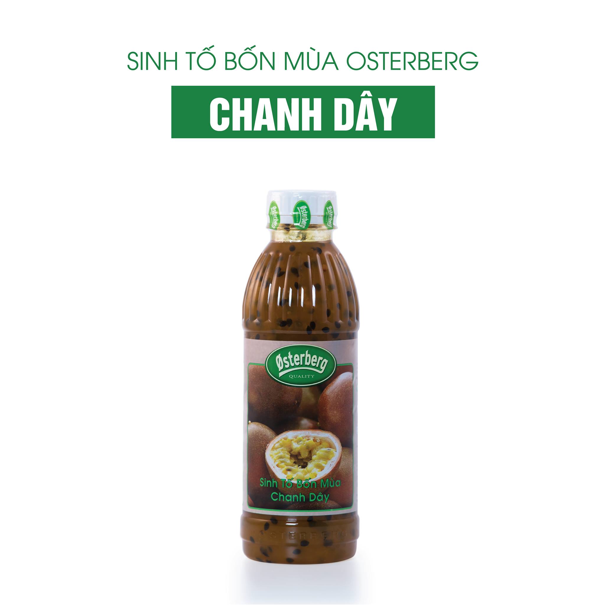 Mứt Chanh Leo - Sinh tố bốn mùa Osterberg Chanh Dây 1L