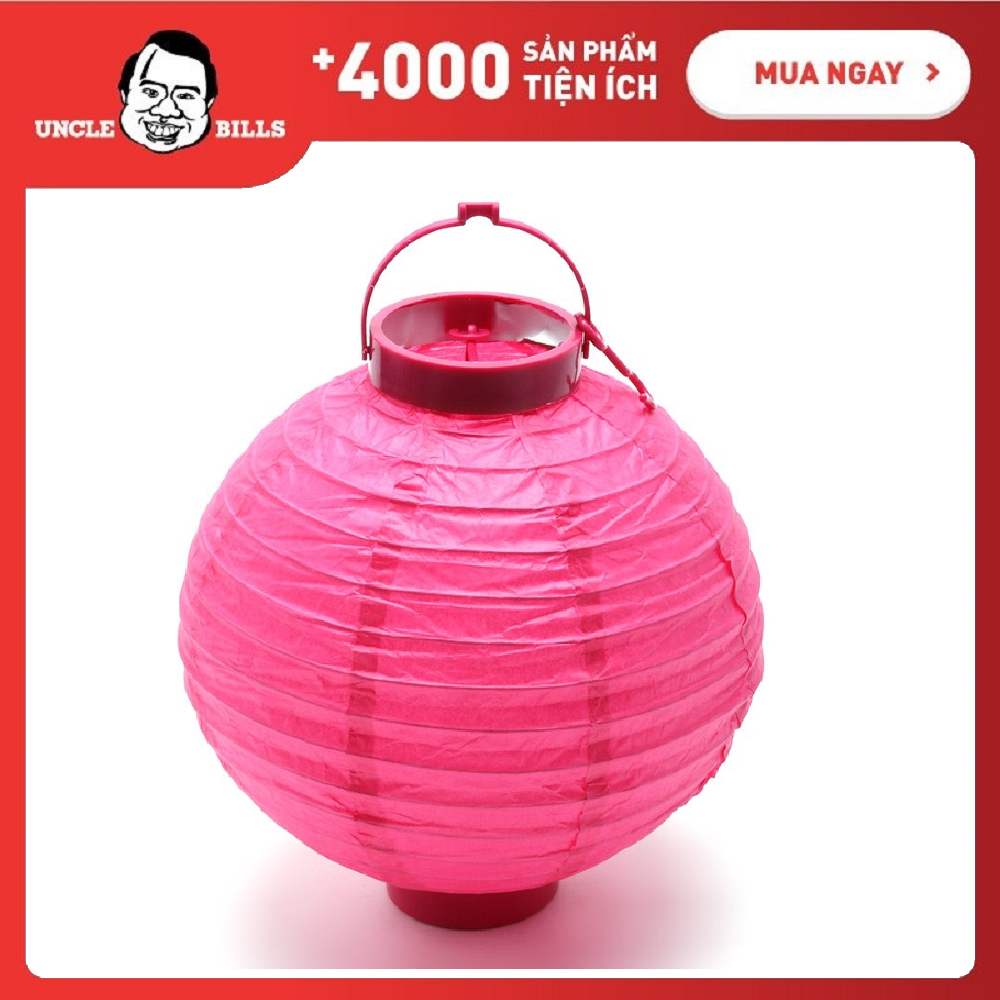 Lồng đèn giấy chạy pin UBL OA0221 20cm (Trắng)