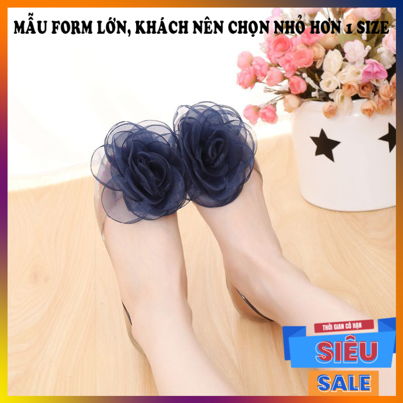 GIÀY BÚP BÊ NỮ NGAU-CHEN7 hàng Quãng Châu, chất liệu nhựa dẻo, êm chân, có thể đi mưa chống thấm, nhiều màu nhiều size lựa chọn. giá rẻ