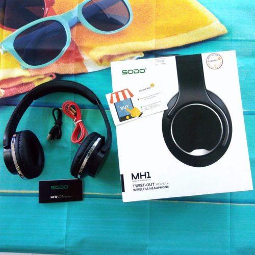 TAI NGHE BLUETOOTH 2 TRONG 1 SODO MH1