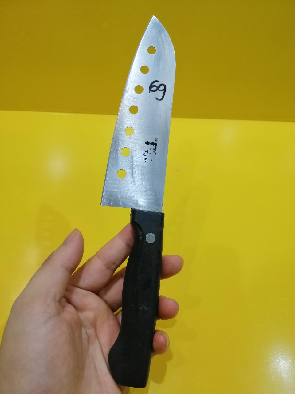 Dao thái nội địa Nhật, dài 27cm, lưỡi 15.5cm (mã 69)