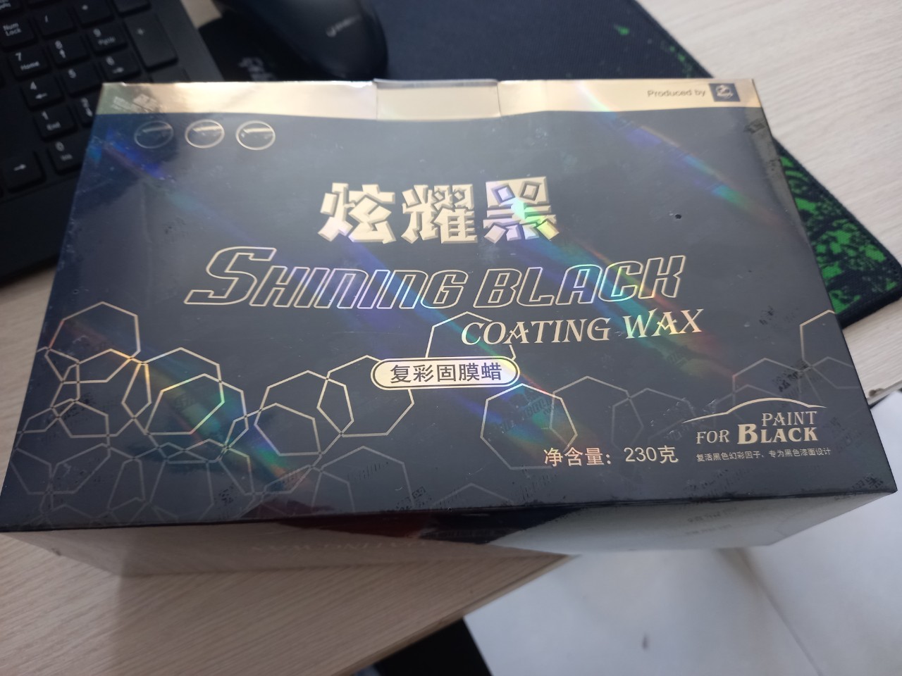 Sáp Phủ Bóng Chuyên Dùng Cho Sơn Màu Đen (SHINING BLACK COATING WAX)