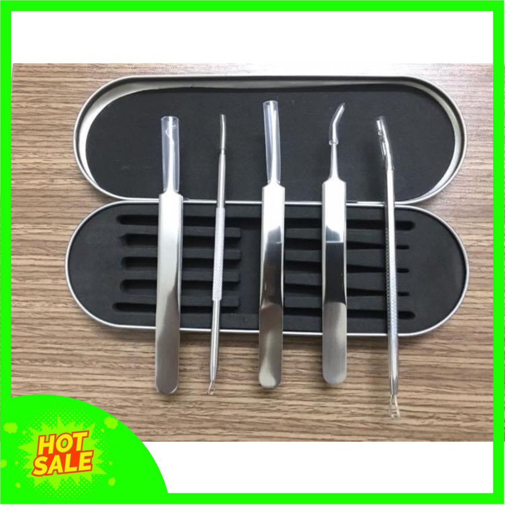 Bộ Nặn Mụn 5 Chi Tiết Cao Cấp