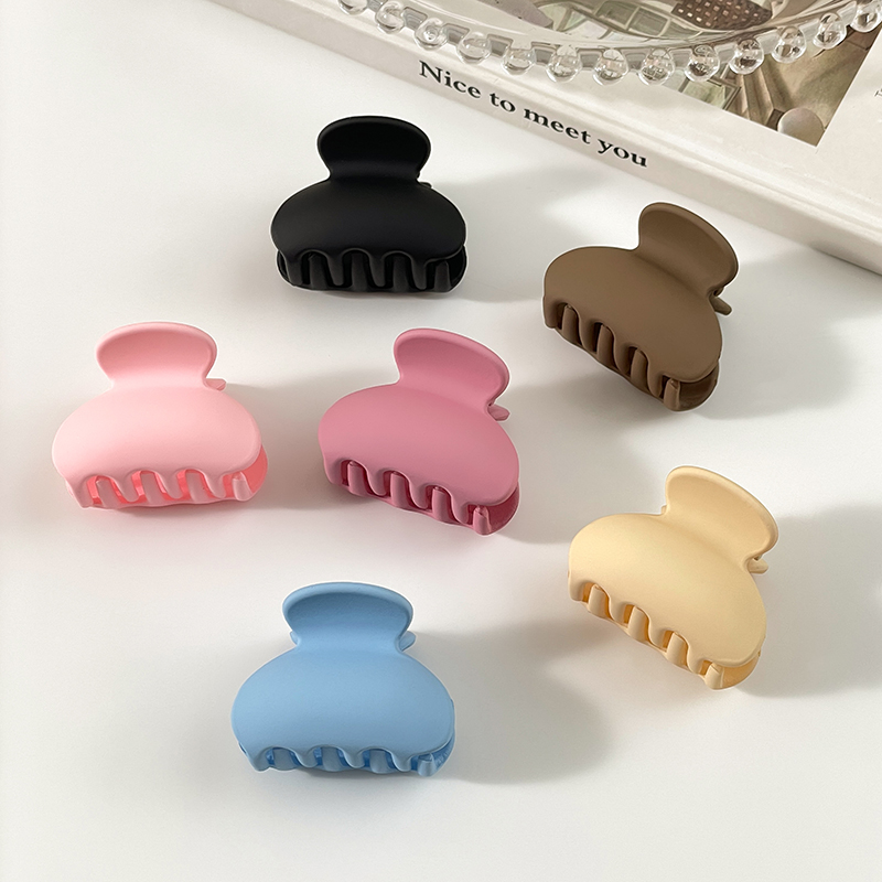 LINDREAM Kẹp tóc càng cua mini màu sắc dễ thương cho bé gái
