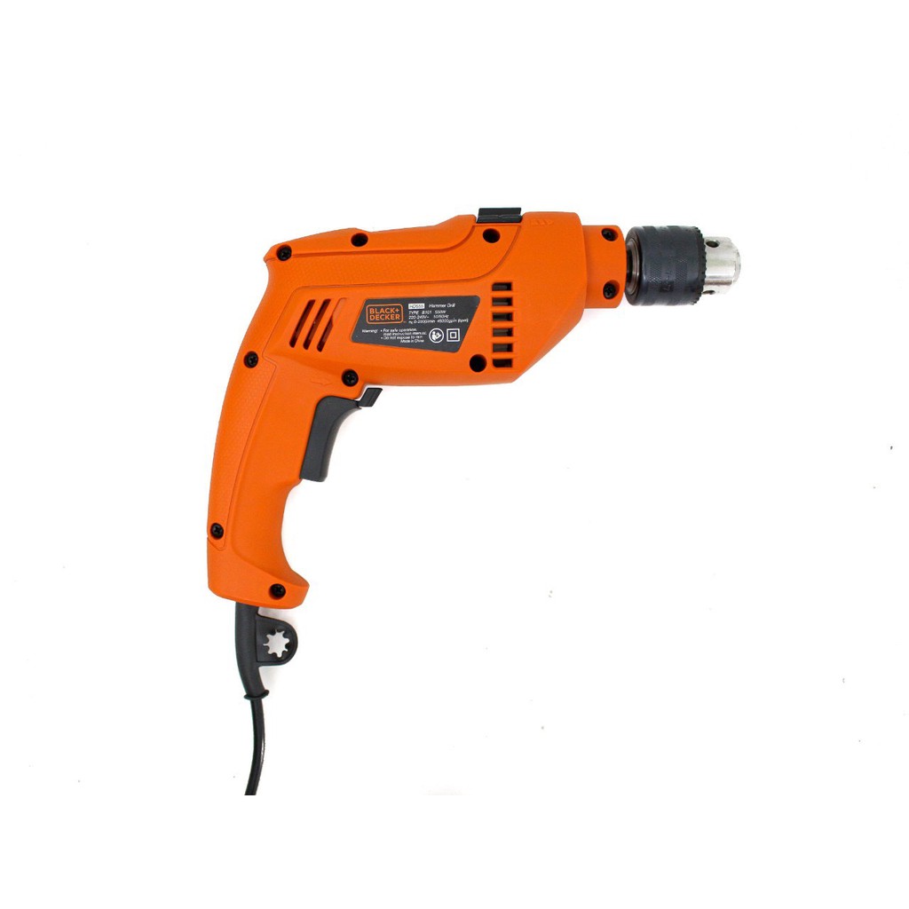 MÁY KHOAN BÚA ĐỘNG LỰC BLACK & DECKER HD555-B1.0