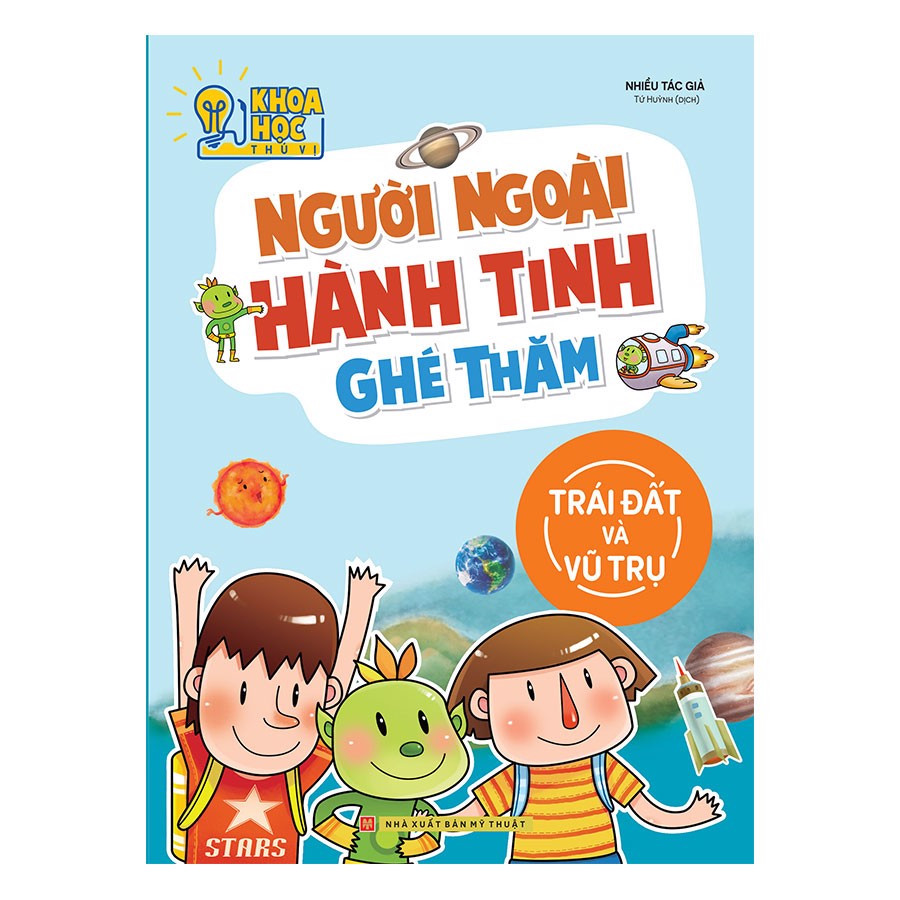 Sách: Tinh linh trái đất ghé thăm - phòng nghiên cứu khoa học thú vị - TSTN