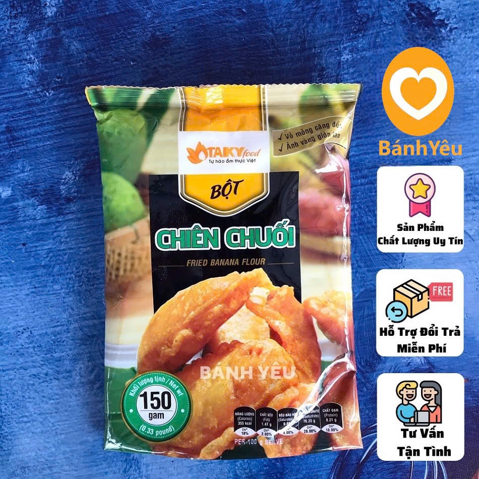 Bột chiên Chuối Tài Ký 150g dùng làm bánh