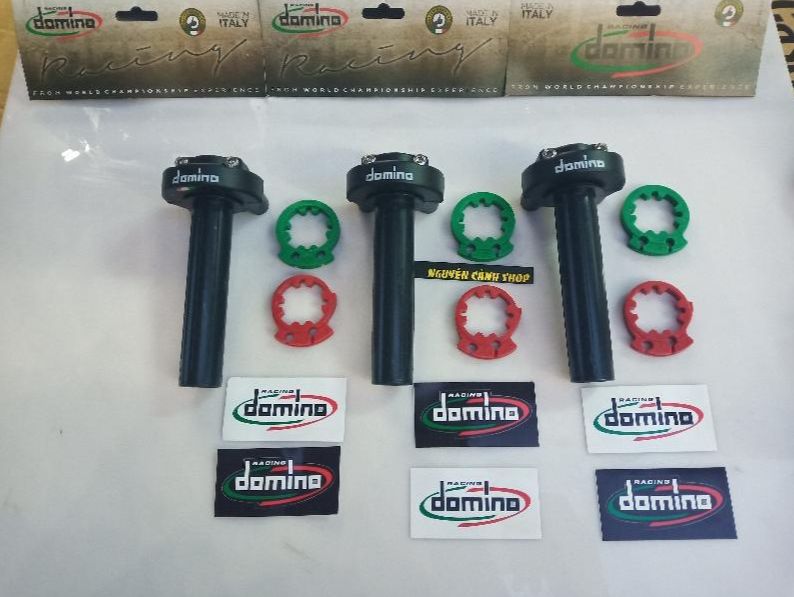 [HCM]Cùm tăng tốc domino 2 dây ga màu đen