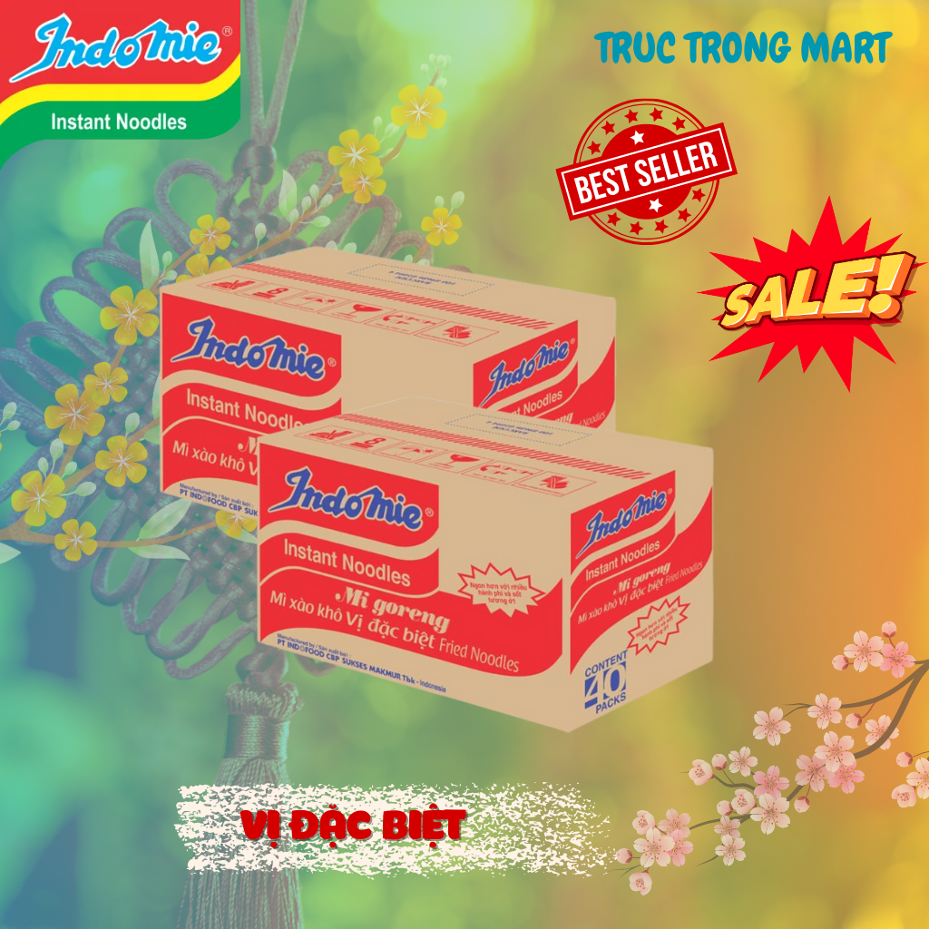 Mì trộn Indomie vị đặc biệt